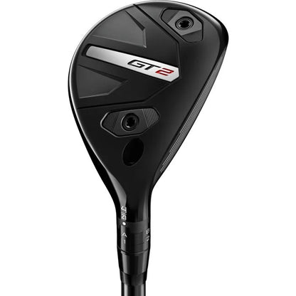 Titleist GT2 hybrid golf club in black with silver and red GT2 branding, men's lifestyle gear