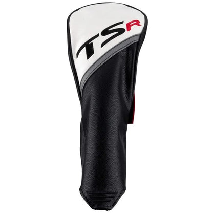 Titleist TSR fairway wood headcover in black and white with red accent, men's golf accessory
