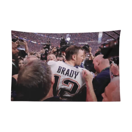 AthleteFlags Tom Brady Super Bowl Flag - Mann