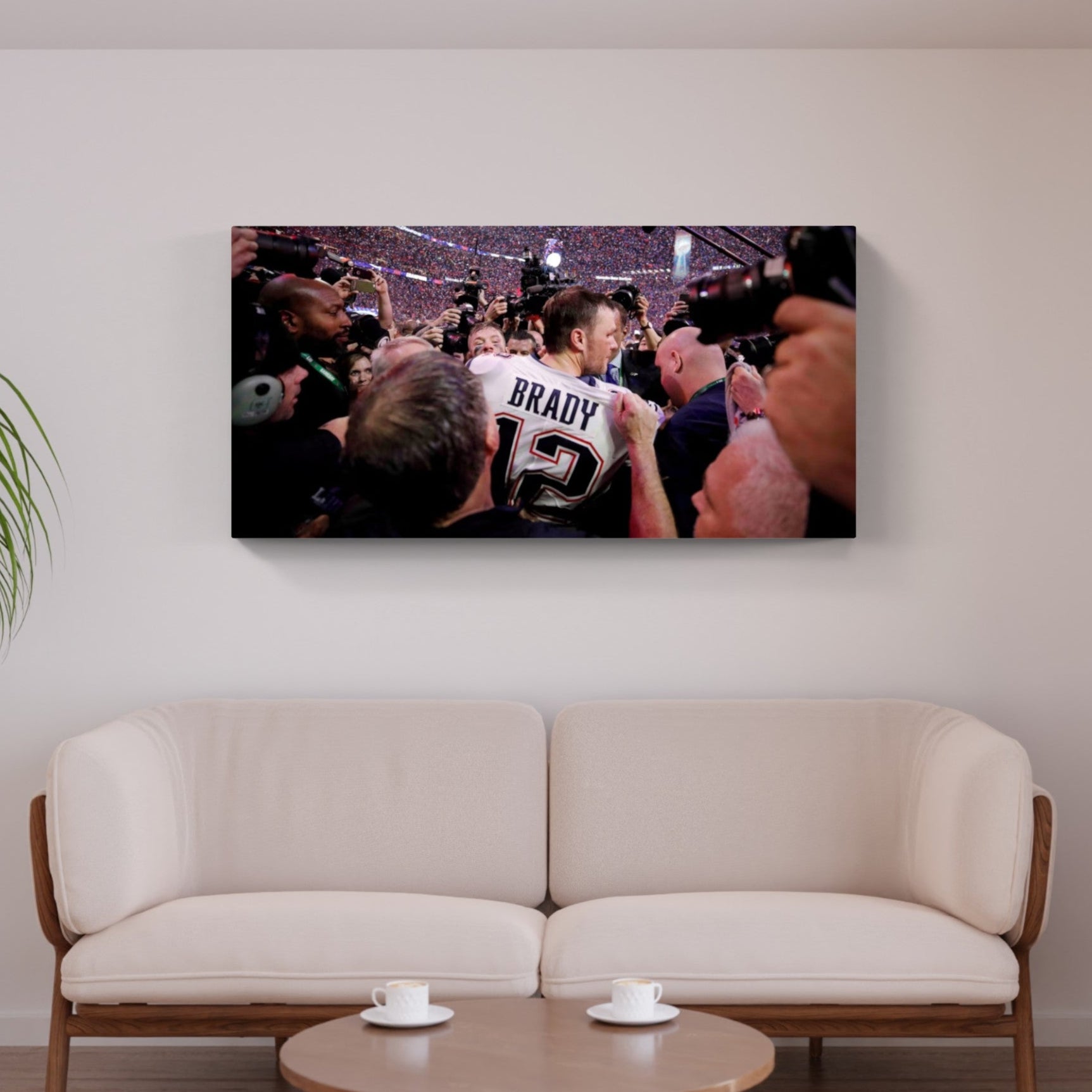 AthleteFlags Tom Brady Super Bowl Flag - Mann