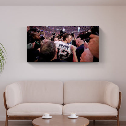 AthleteFlags Tom Brady Super Bowl Flag - Mann