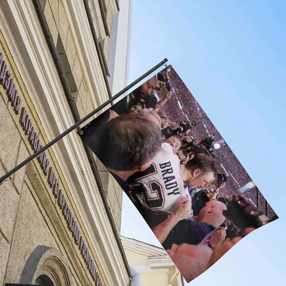 AthleteFlags Tom Brady Super Bowl Flag - Mann