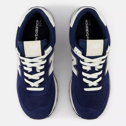 Size 9M New Balance 574 Core 'Navy/Sea Salt'