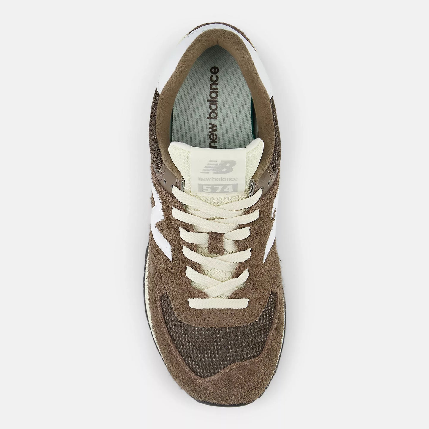 Size 9M New Balance 574 'Dark Mushroom'