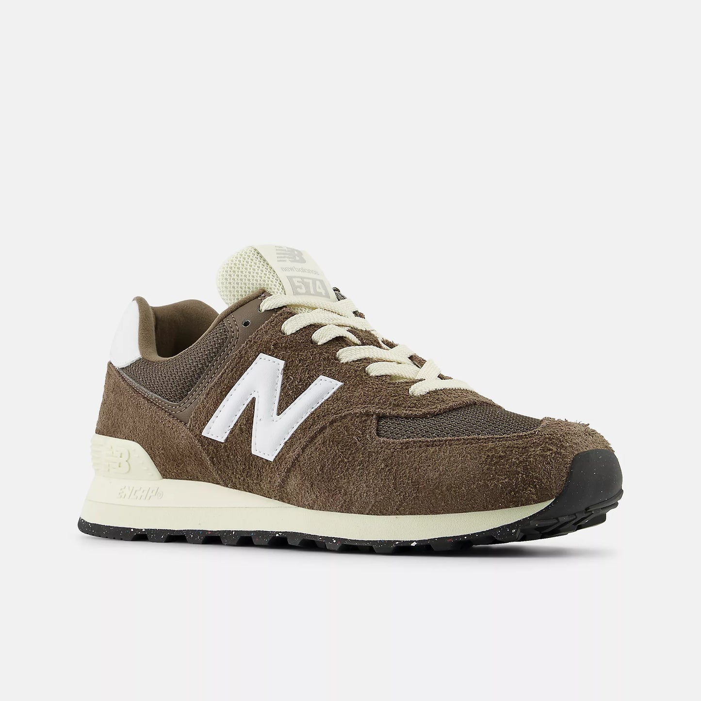 Size 9M New Balance 574 'Dark Mushroom'