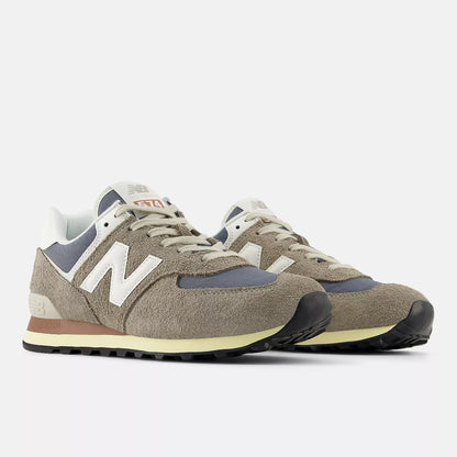 Size 9.5M New Balance 574 'Arid Stone/Sea Salt'