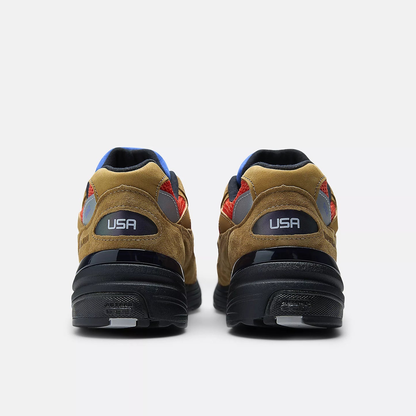 Action Bronson x New Balance 992 Made in USA 'Tan/Orange/Blue'