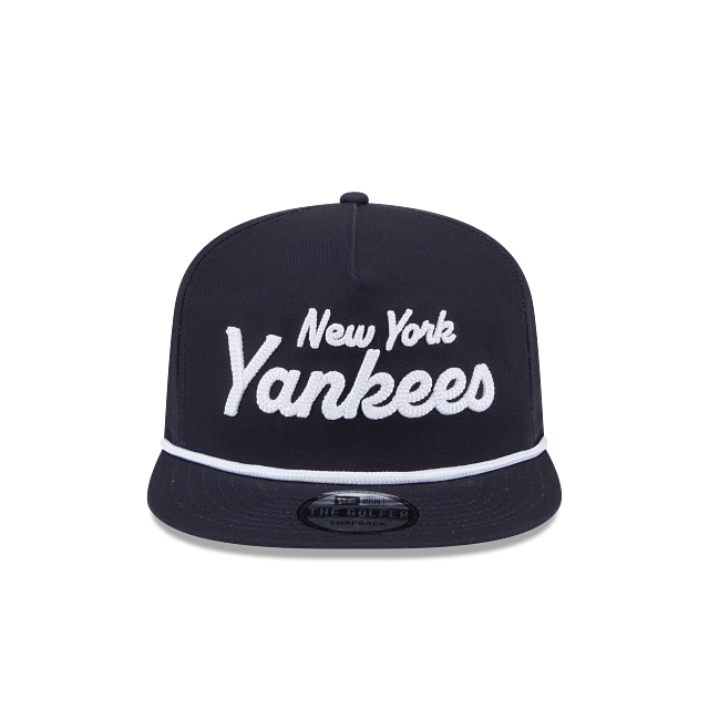 New York Yankees - Golfer Team Text Snapback Hat, New Era - Mann