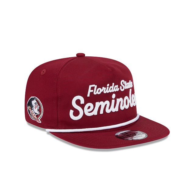 Florida State Seminoles - Golfer Adjustable Red Hat, New Era - Mann
