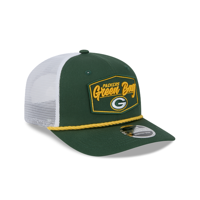 Green Bay Packers - 9Seventy Patch Stretch-Snap Trucker Hat, New Era - Mann