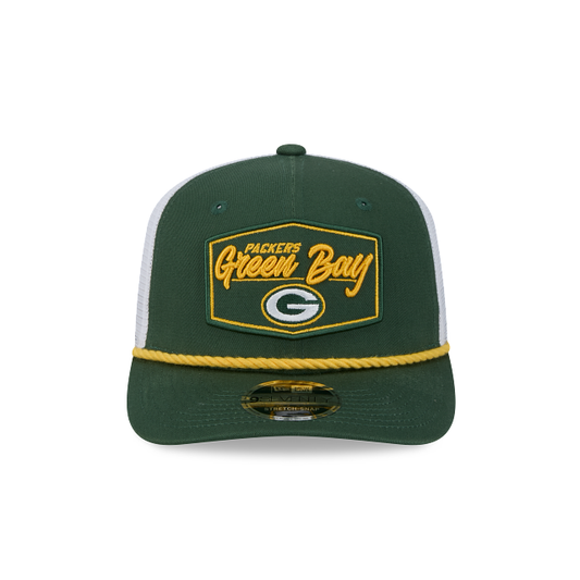Green Bay Packers - 9Seventy Patch Stretch-Snap Trucker Hat, New Era - Mann