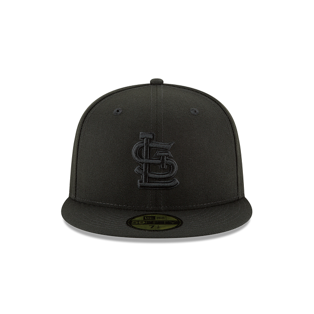 St. Louis Cardinals - 59Fifty Black on Black Hat, New Era - Mann