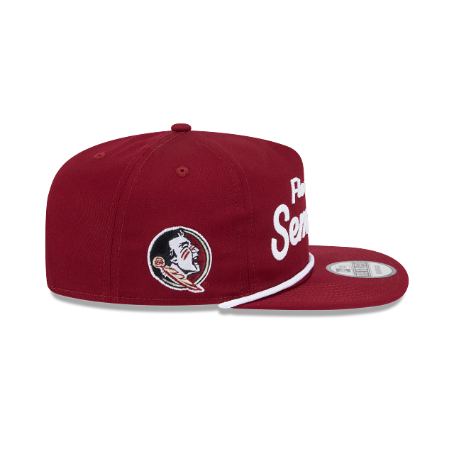 Florida State Seminoles - Golfer Adjustable Red Hat, New Era - Mann