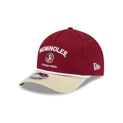 Florida State Seminoles - 9Forty M-Crown Two Tone Rope Snapback Hat, New Era - Mann