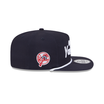 New York Yankees - Golfer Team Text Snapback Hat, New Era - Mann