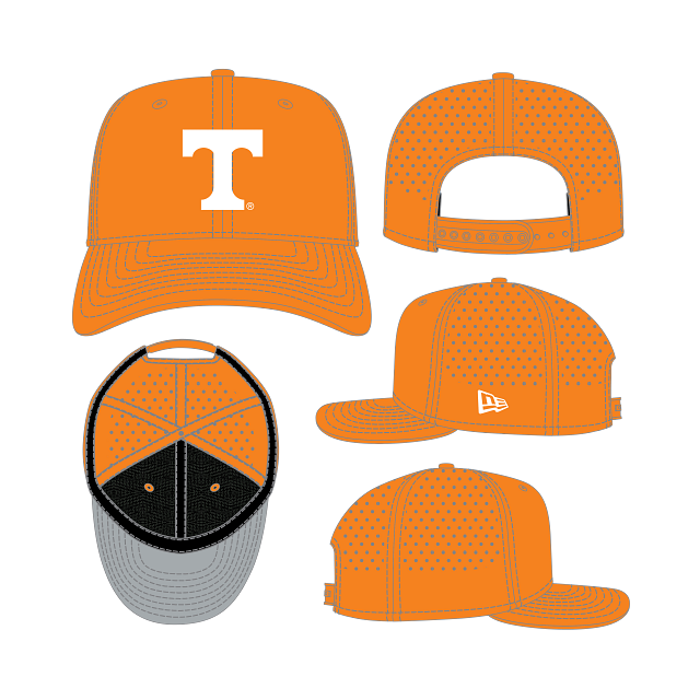 Tennessee Volunteers - 9Seventy Perform Hat, New Era - Mann