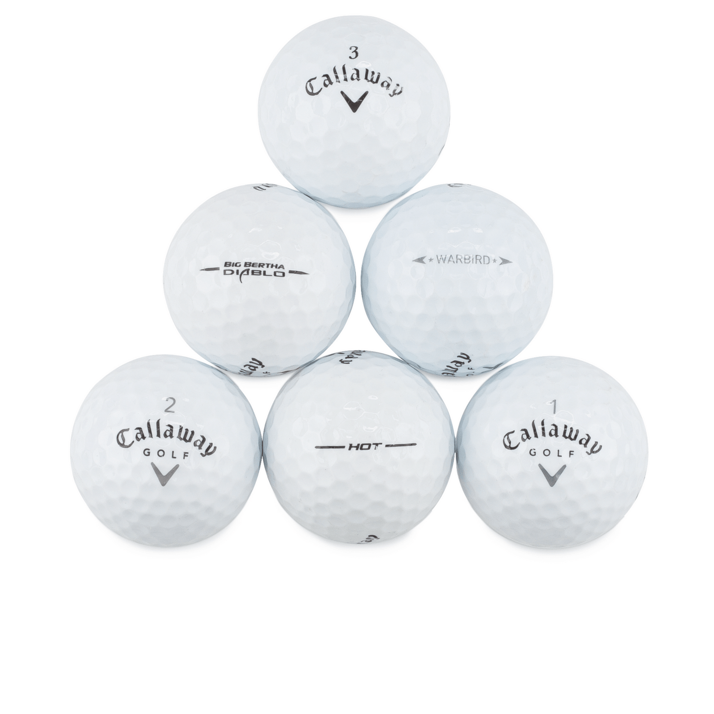Callaway Mint Mix Golf Balls - 1 Dozen