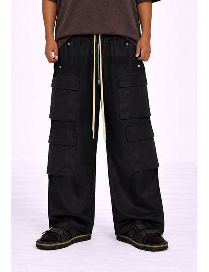 UNDEVELOPED Nylon Drawstring Cargo Pants