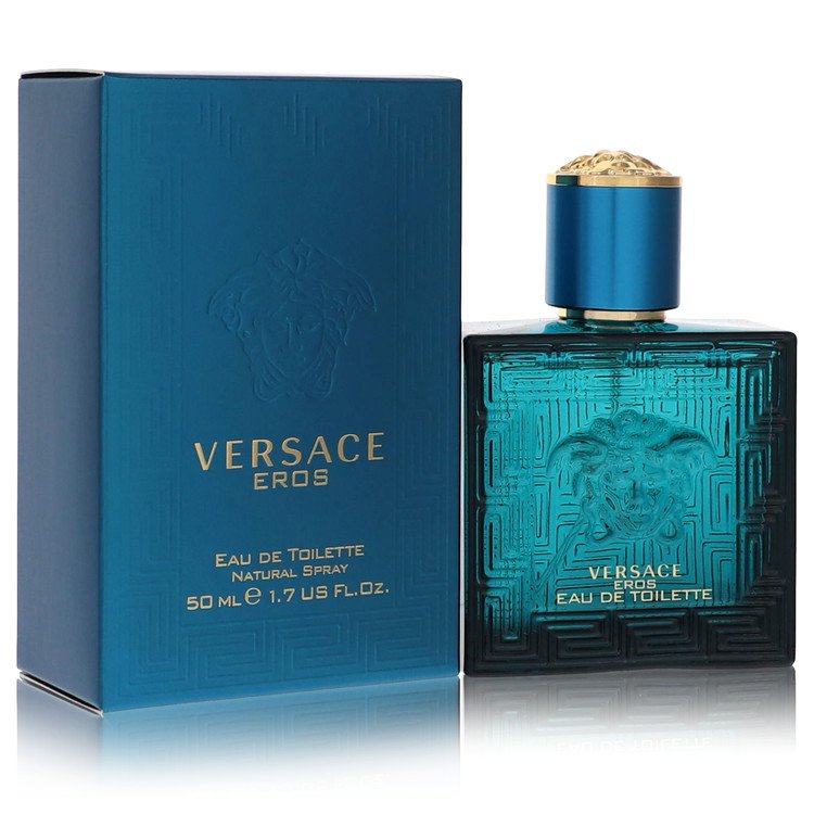 Versace Eros by Versace Eau De Toilette Spray 1.7 oz for Men - Mann