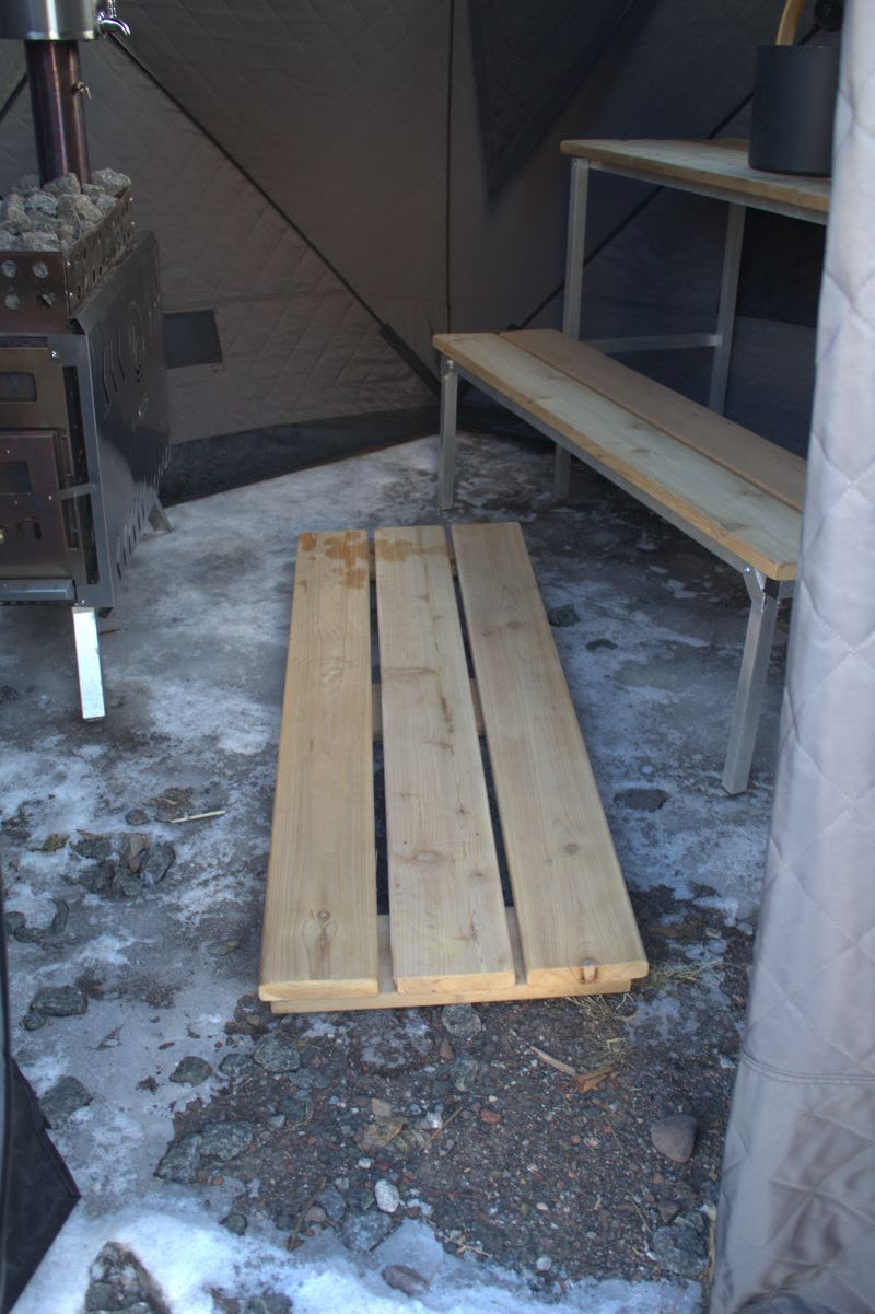NSS Cedar Flooring for Sauna Tent - Mann