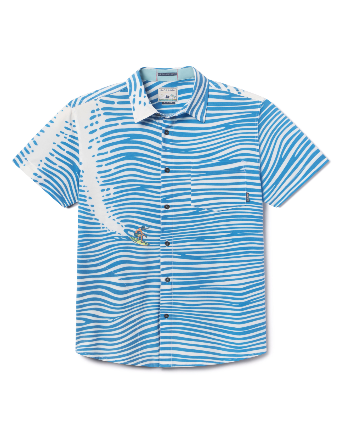 Baja Llama 100 Foot Wave - Vagabond Button Up