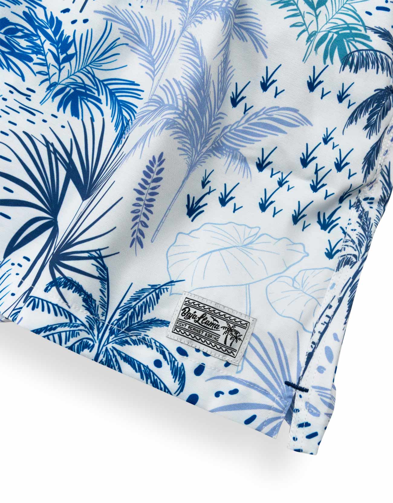 Baja Llama White Hot Tropics - Stretch Swimsuit