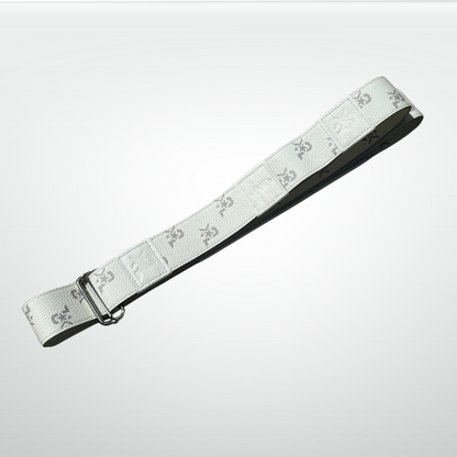 iReliev I AM Leather Monogram Yoga Strap