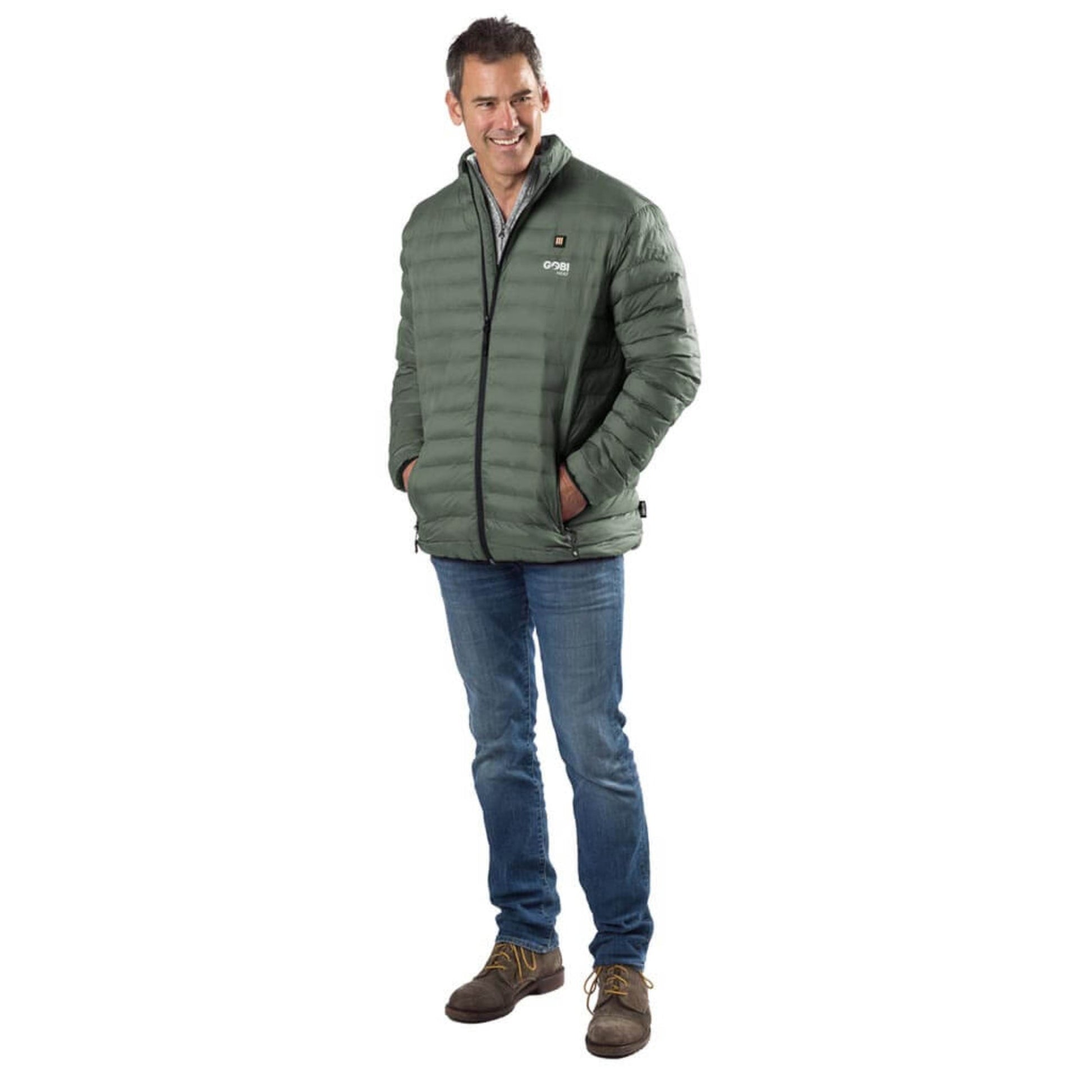 Wolf Mens Heated Jacket - Gobi Heat