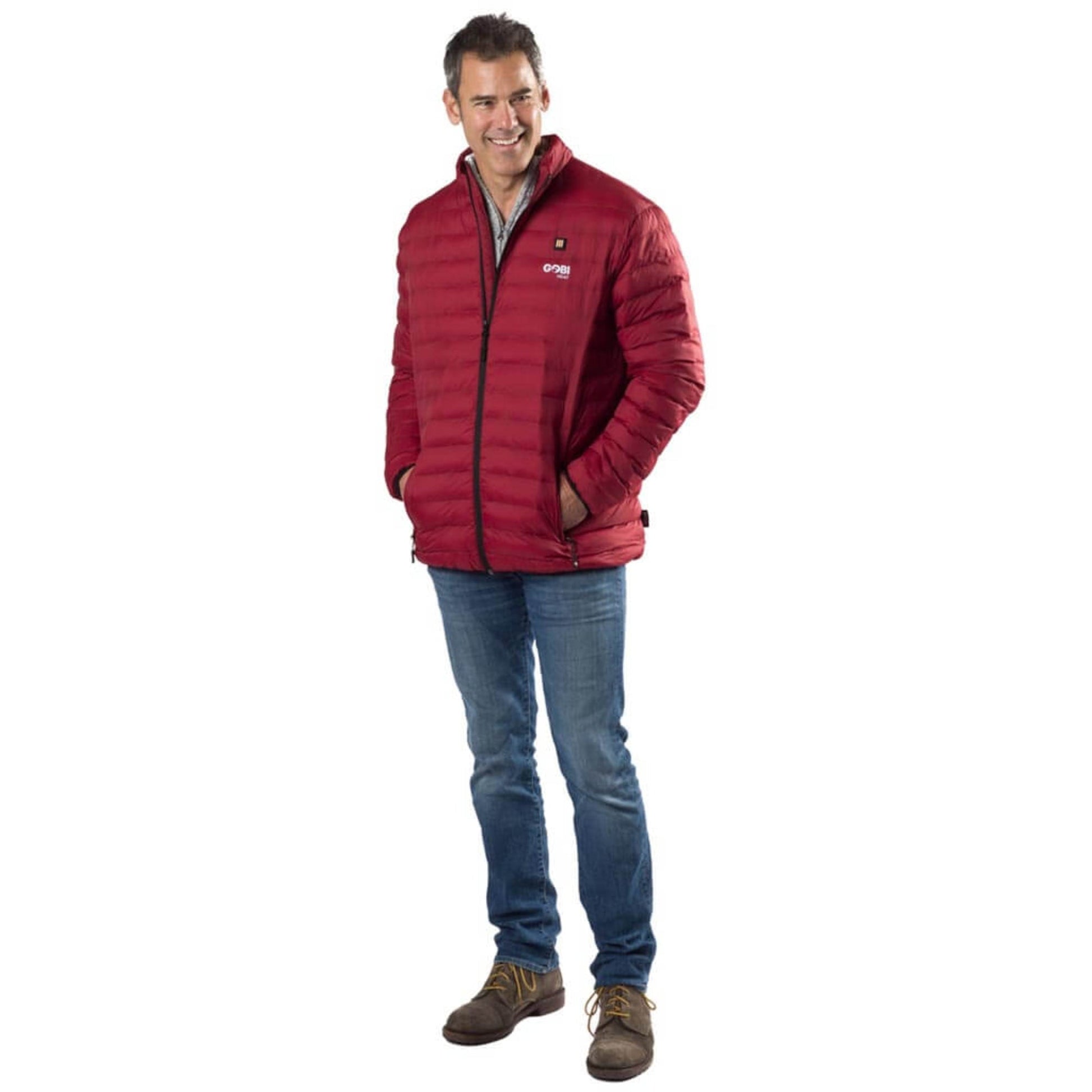 Wolf Mens Heated Jacket - Gobi Heat