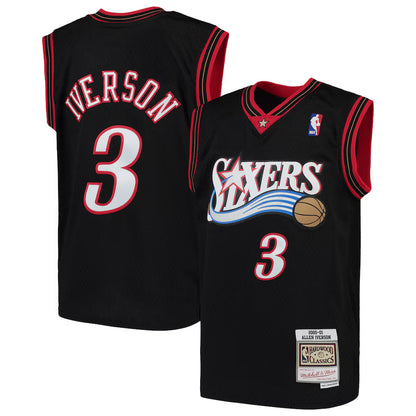 Philadelphia 76ers - Allen Iverson 1997 Dark Jersey